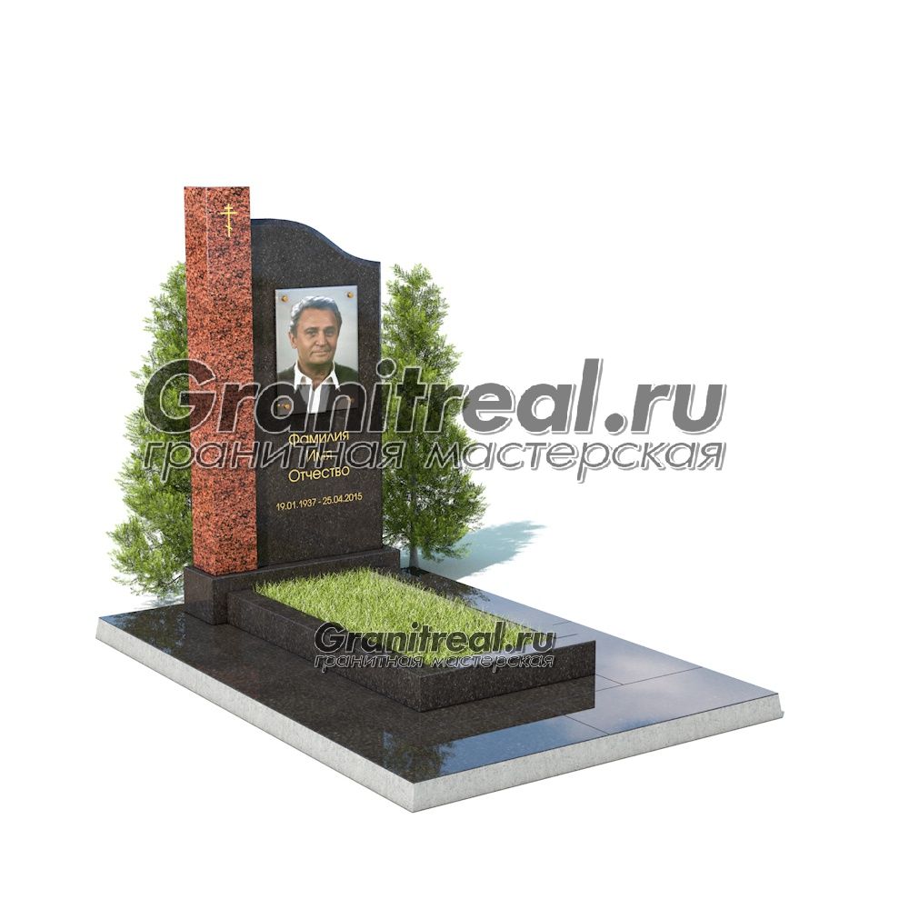Комбинированный памятник Комбинированный памятник