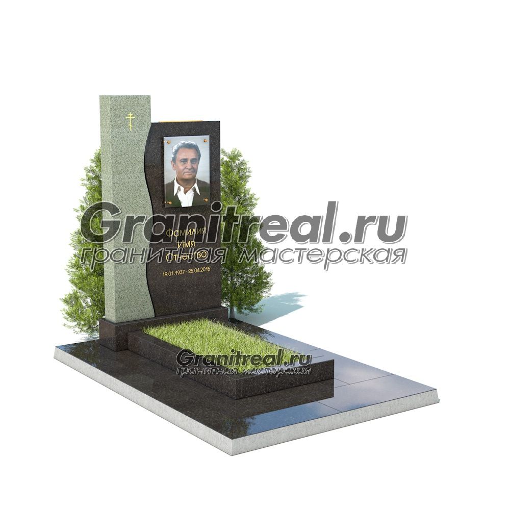 Комбинированный памятник Комбинированный памятник
