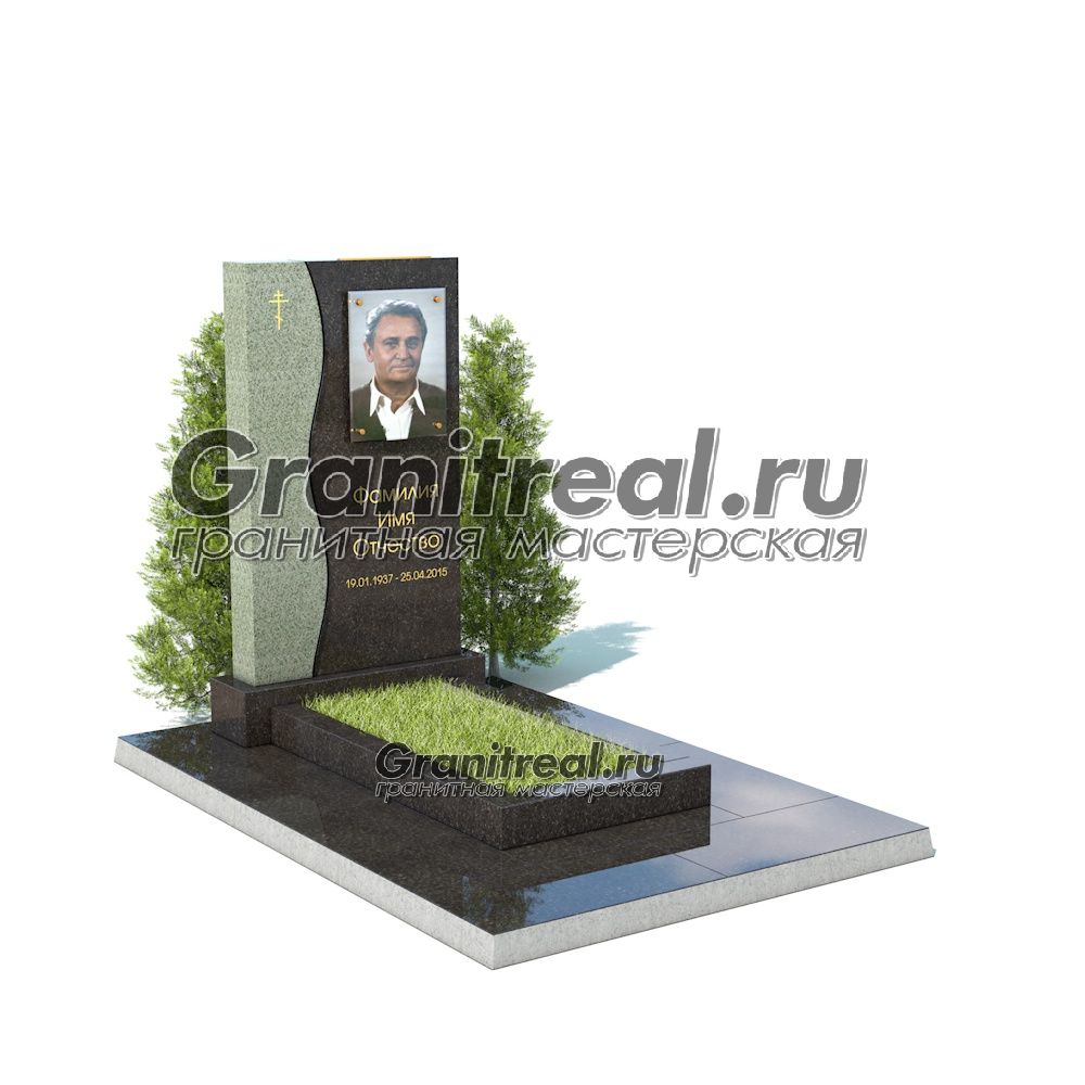 Комбинированный памятник Комбинированный памятник