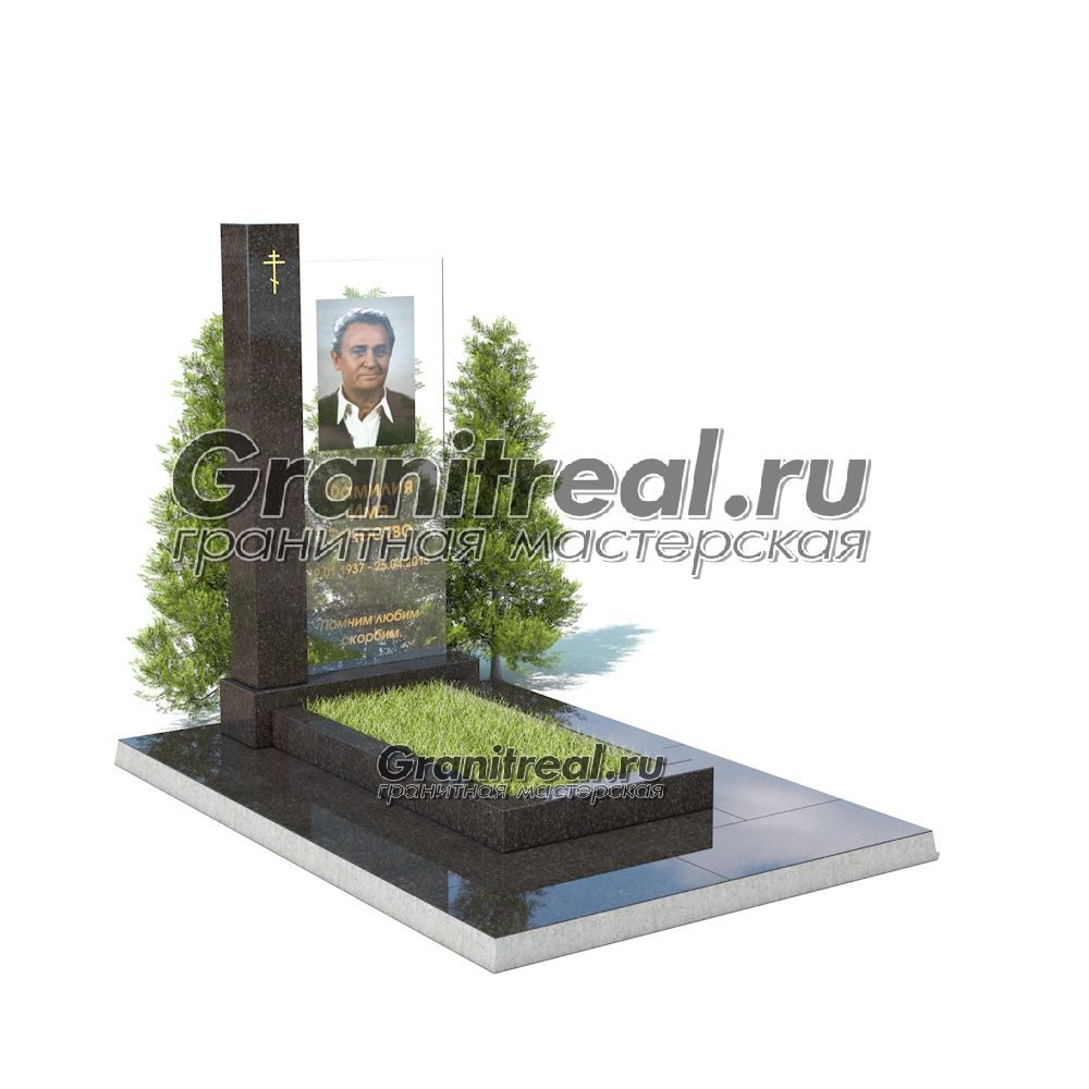 Памятник из стекла Памятник из стекла