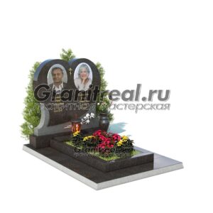 Памятник в виде сердца