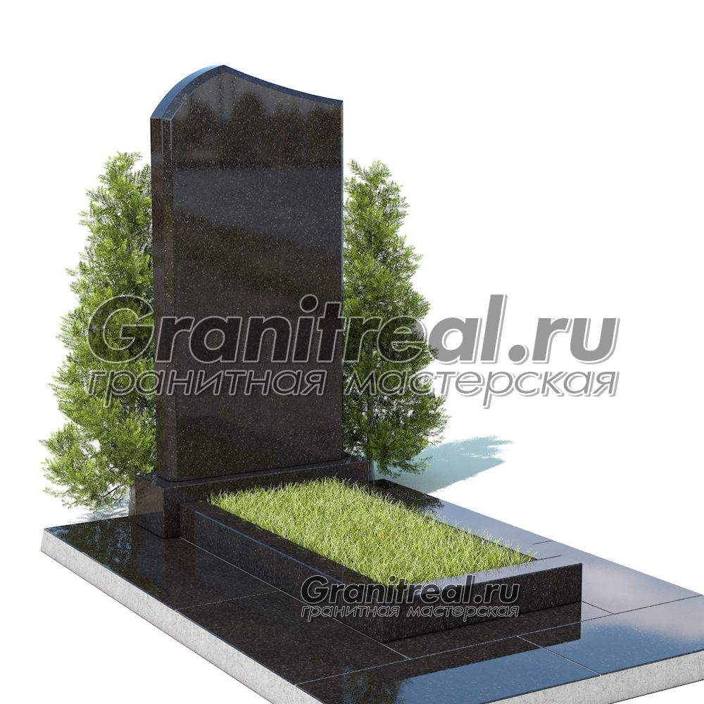 Вертикальный памятник из гранита Вертикальный памятник из гранита