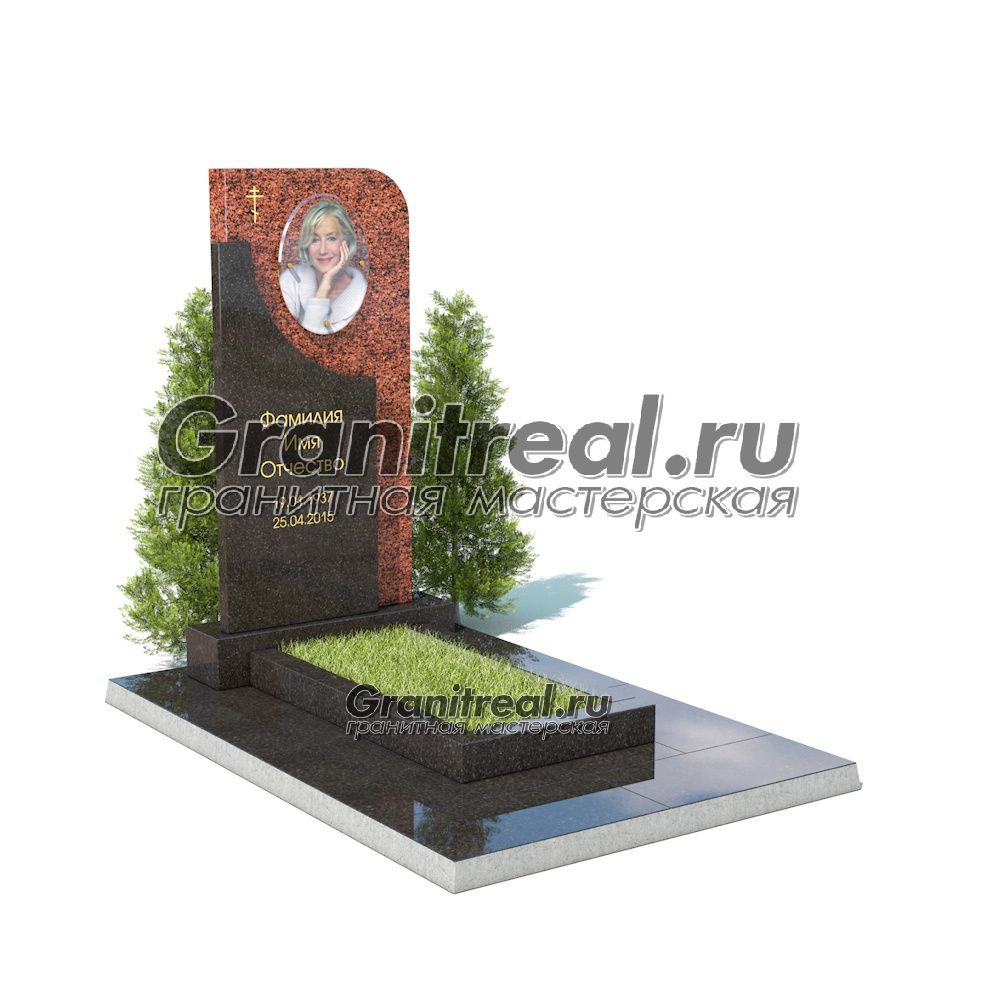 Комбинированный памятник Комбинированный памятник