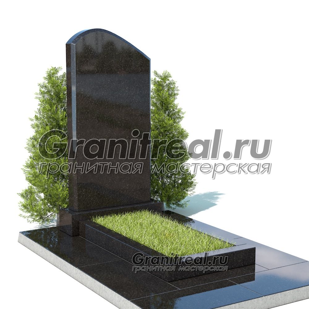 Вертикальный памятник из гранита Вертикальный памятник из гранита