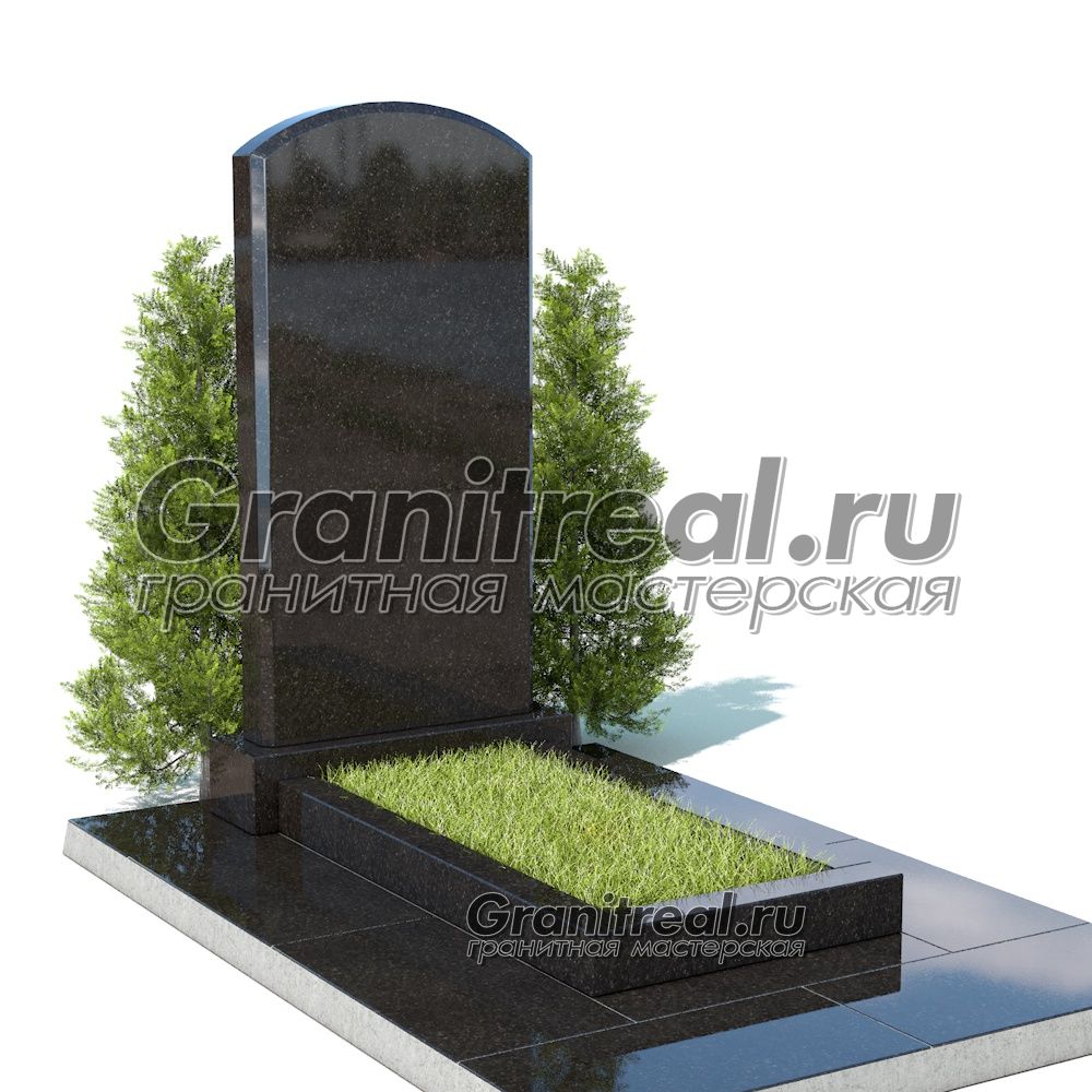 Вертикальный памятник из гранита Вертикальный памятник из гранита