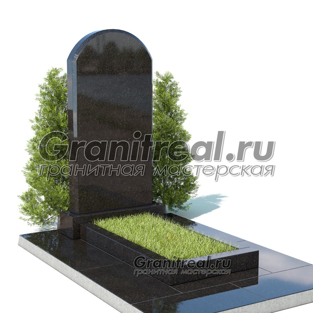 Вертикальный памятник из гранита Вертикальный памятник из гранита