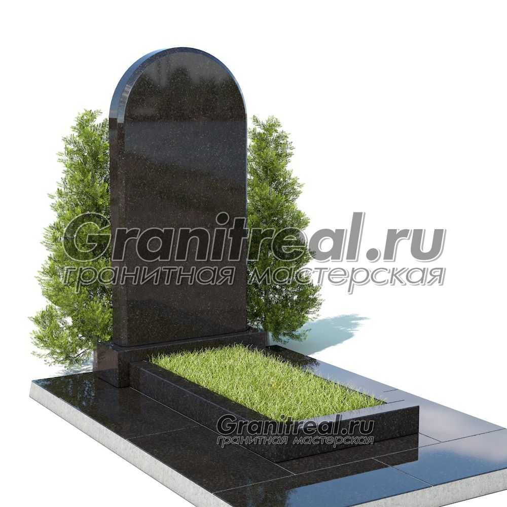 Вертикальный памятник из гранита Вертикальный памятник из гранита