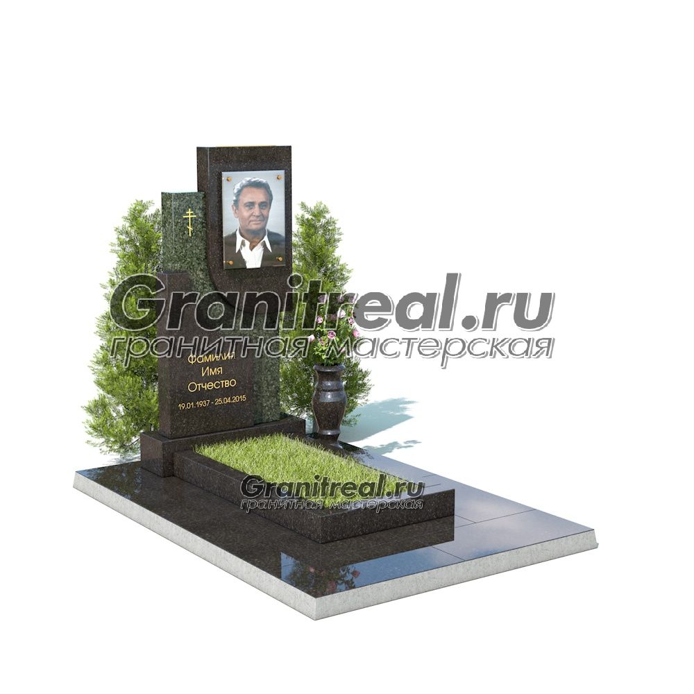 Комбинированный памятник Комбинированный памятник