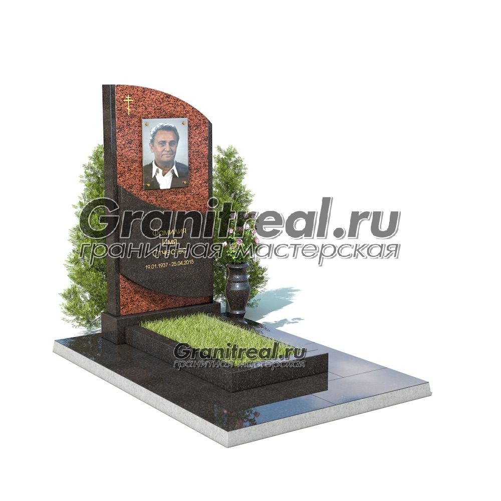 Комбинированный памятник Комбинированный памятник