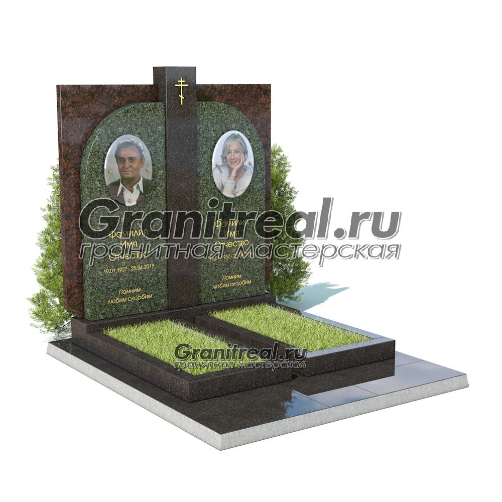 Памятник двойной Памятник двойной