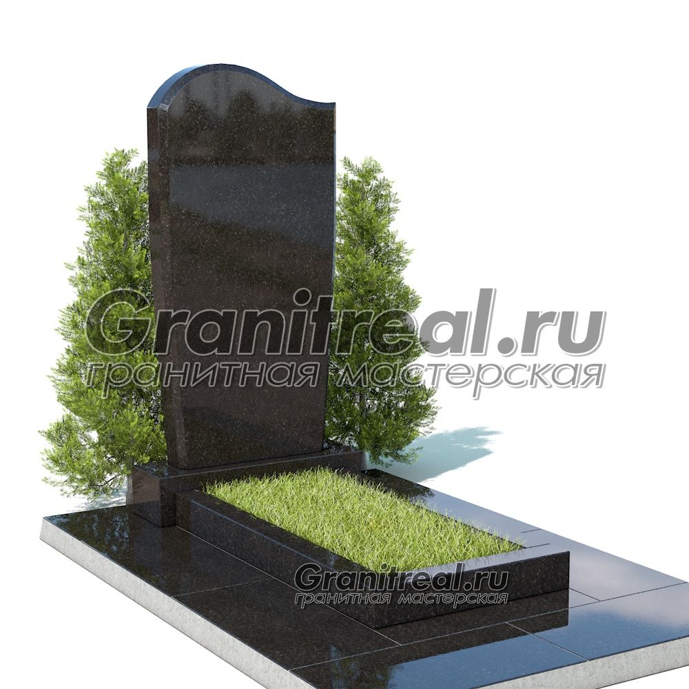 Вертикальный памятник из гранита Вертикальный памятник из гранита