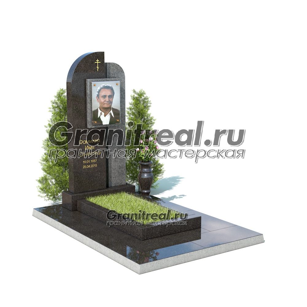 Комбинированный памятник Комбинированный памятник