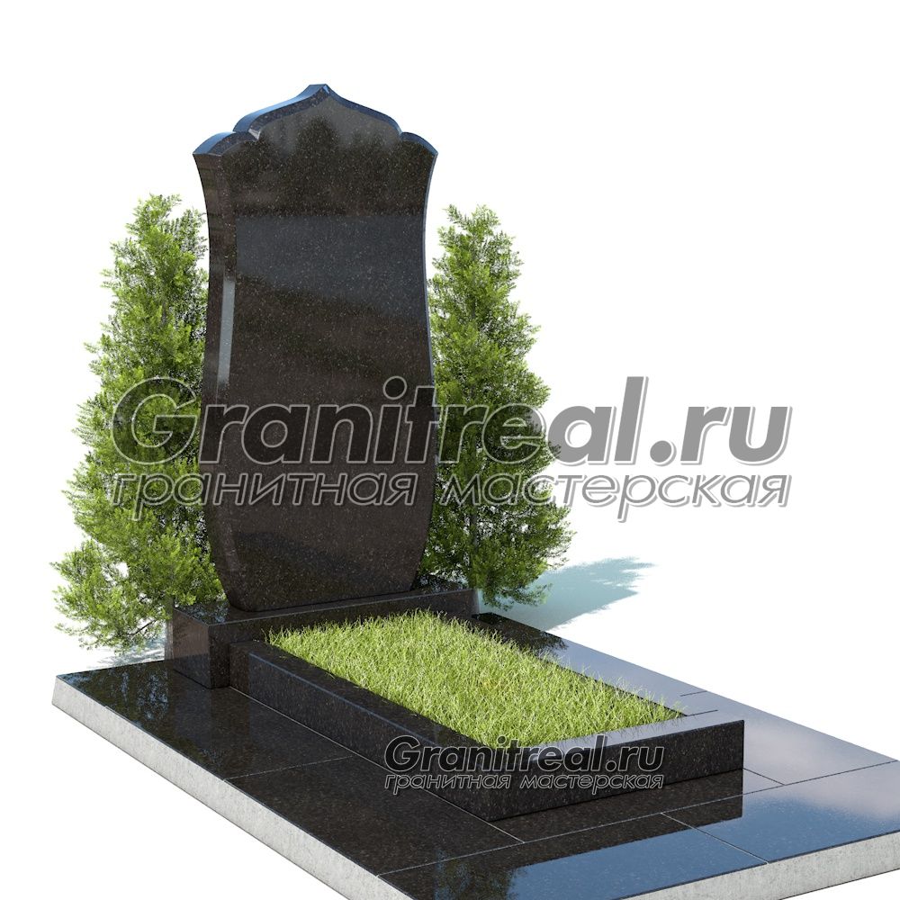 Вертикальный памятник из гранита Вертикальный памятник из гранита