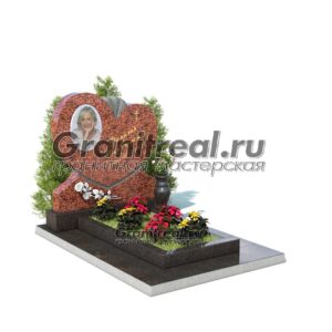 Памятник в виде сердца