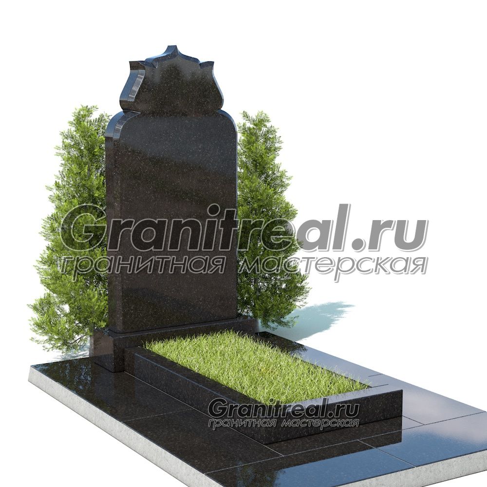 Вертикальный памятник из гранита Вертикальный памятник из гранита