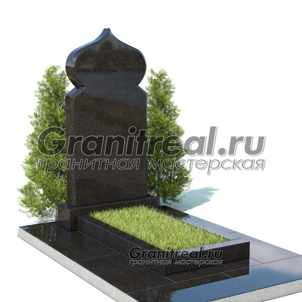 Вертикальный памятник из гранита Вертикальный памятник из гранита