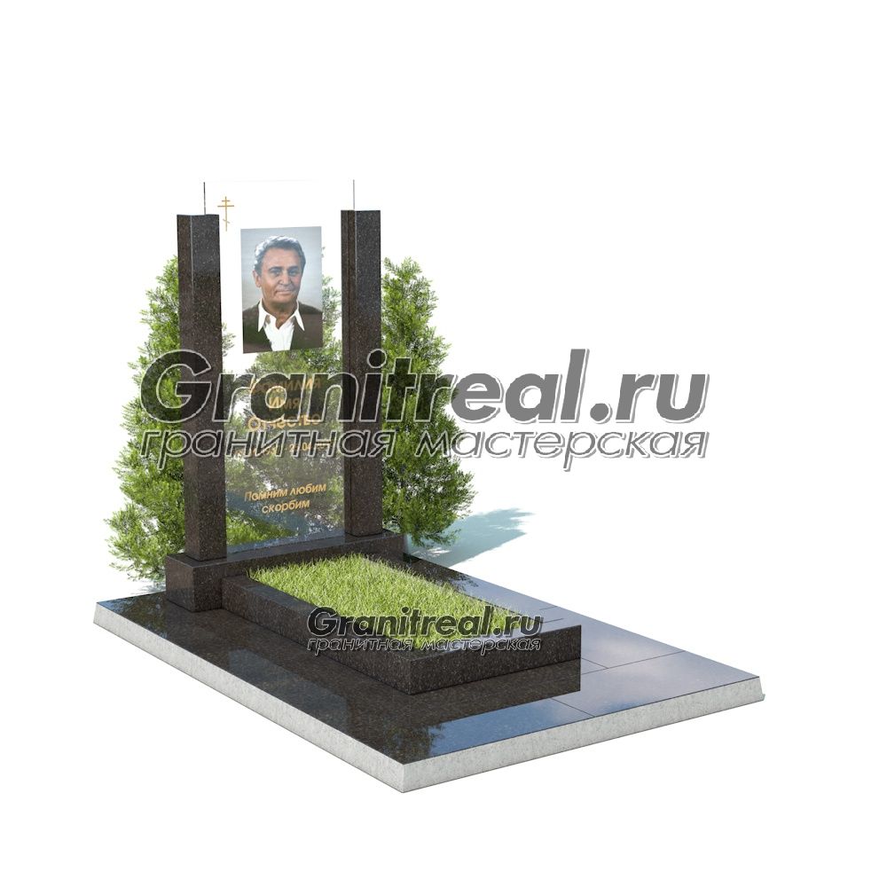 Памятник из стекла Памятник из стекла