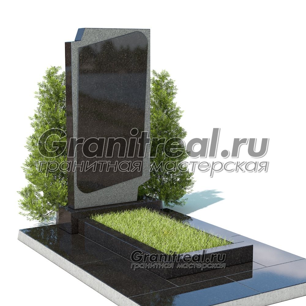 Вертикальный памятник из гранита Вертикальный памятник из гранита