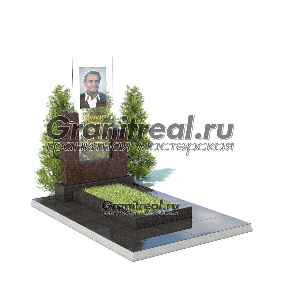 Памятник из стекла Памятник из стекла
