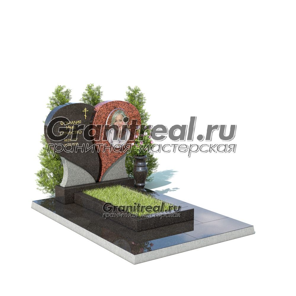 Комбинированный памятник Комбинированный памятник