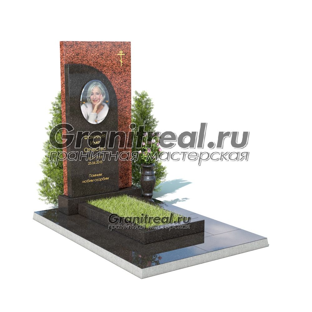 Комбинированный памятник Комбинированный памятник