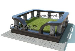 гранитная ограда