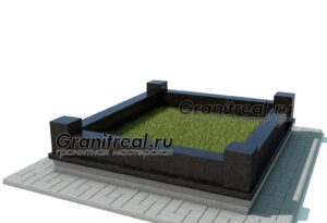 гранитная ограда