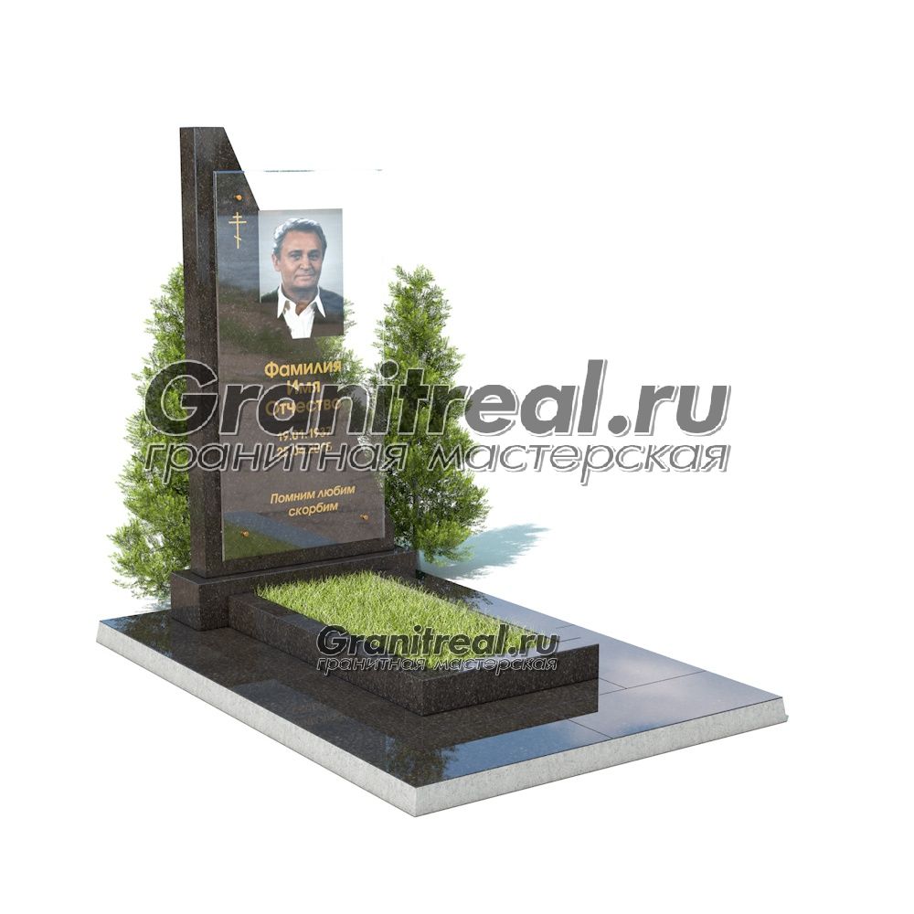 Памятник из стекла Памятник из стекла