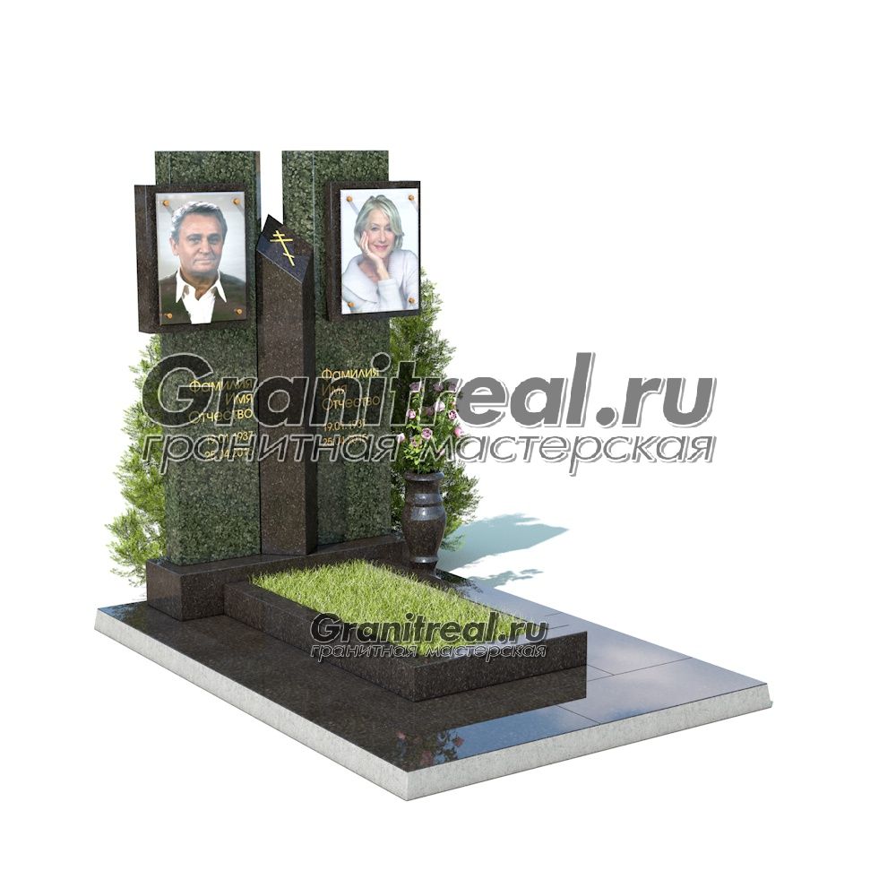 Комбинированный памятник Комбинированный памятник