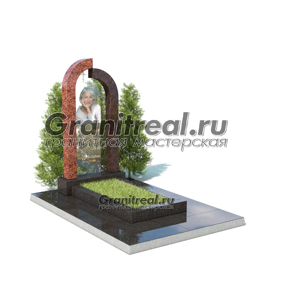 Памятник из стекла Памятник из стекла