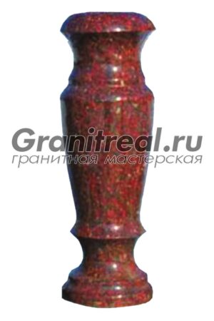 Гранитная ваза для могилы