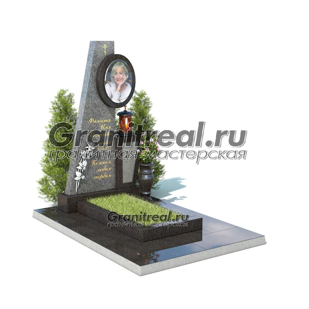 Комбинированный памятник Комбинированный памятник