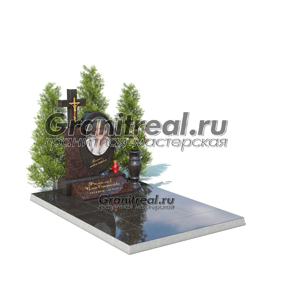 Комбинированный памятник Комбинированный памятник