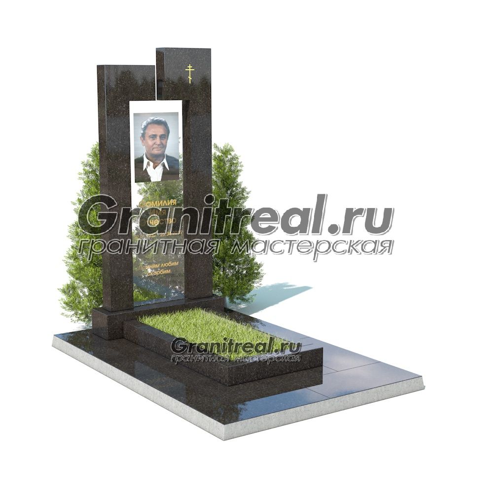 Памятник из стекла Памятник из стекла