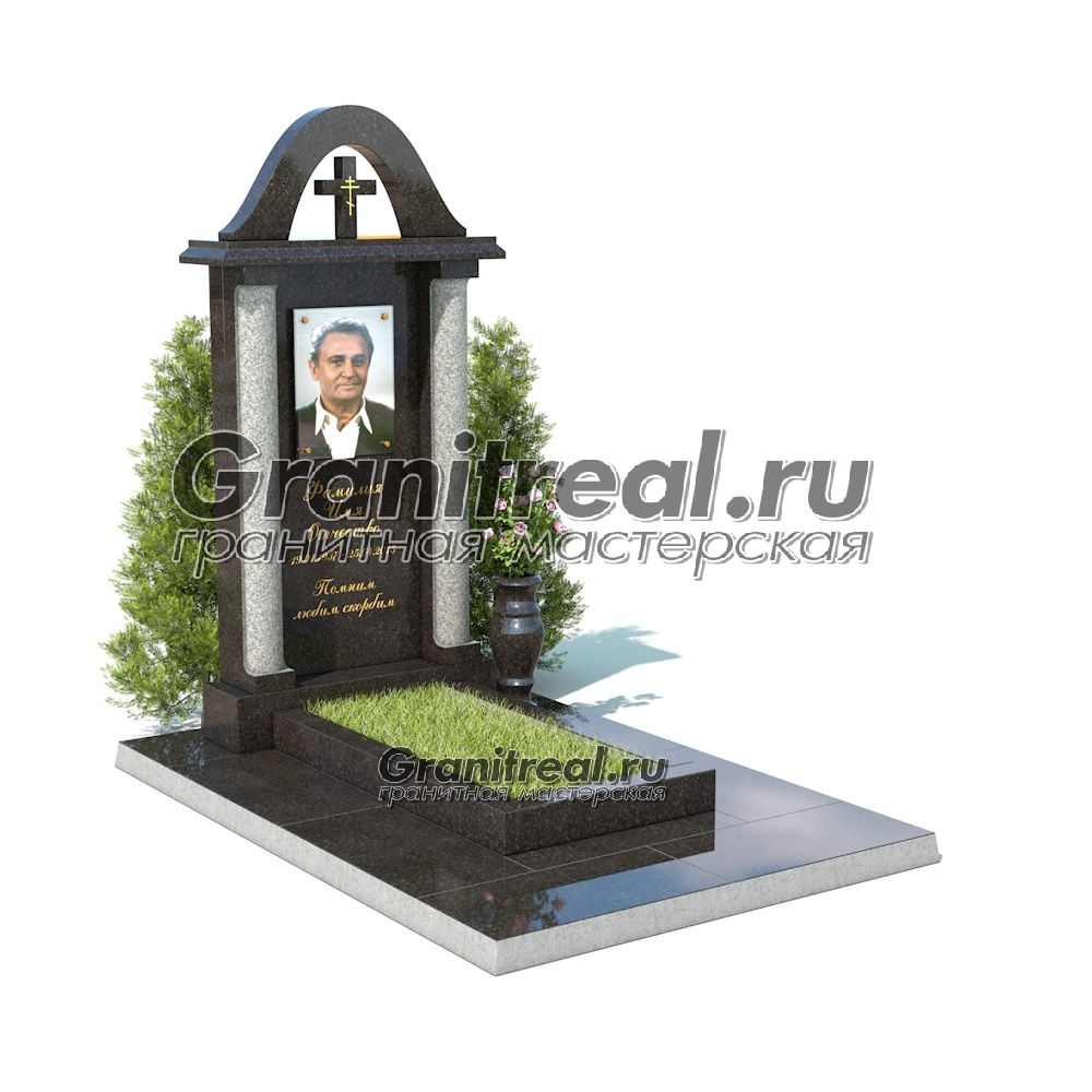 Комбинированный памятник Комбинированный памятник