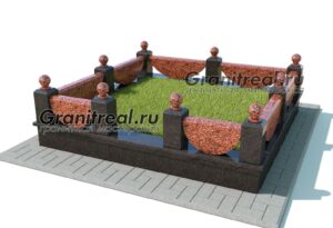 гранитная ограда