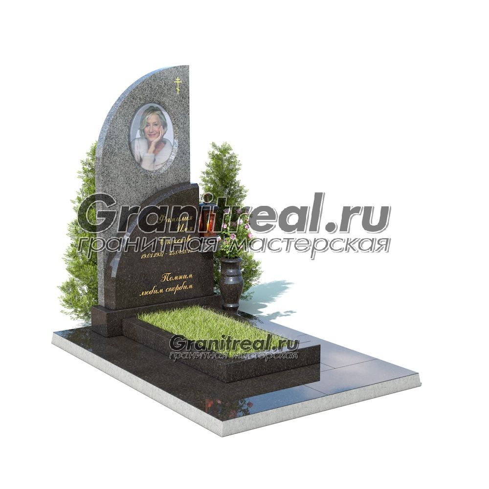 Комбинированный памятник Комбинированный памятник