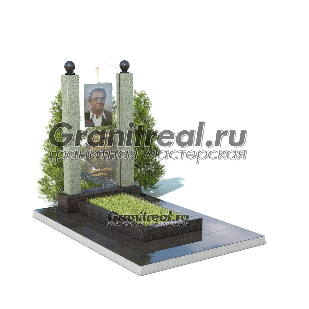 Памятник из стекла Памятник из стекла