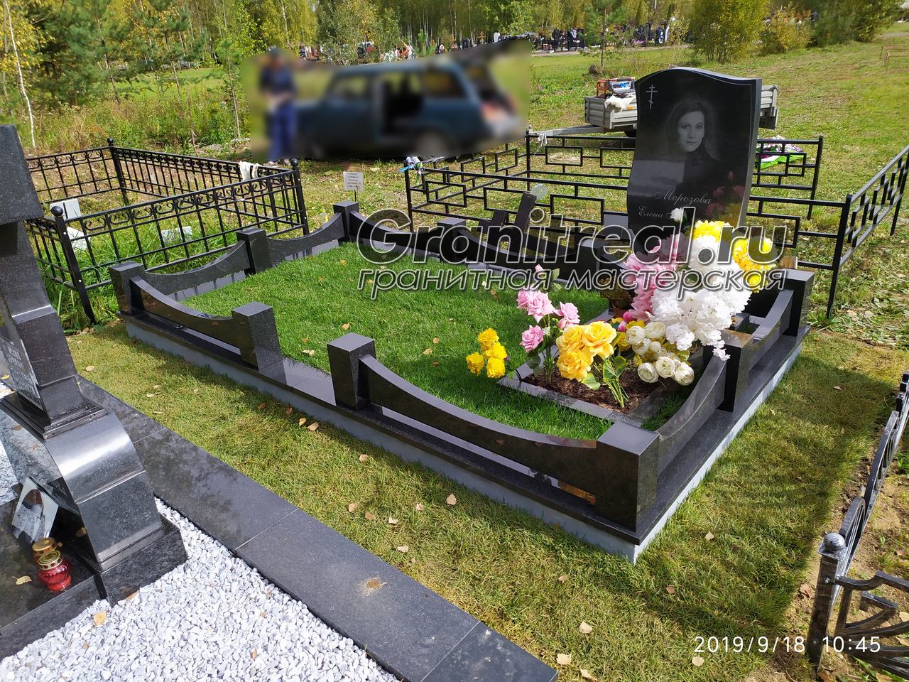 Облицовка цоколя гранитом