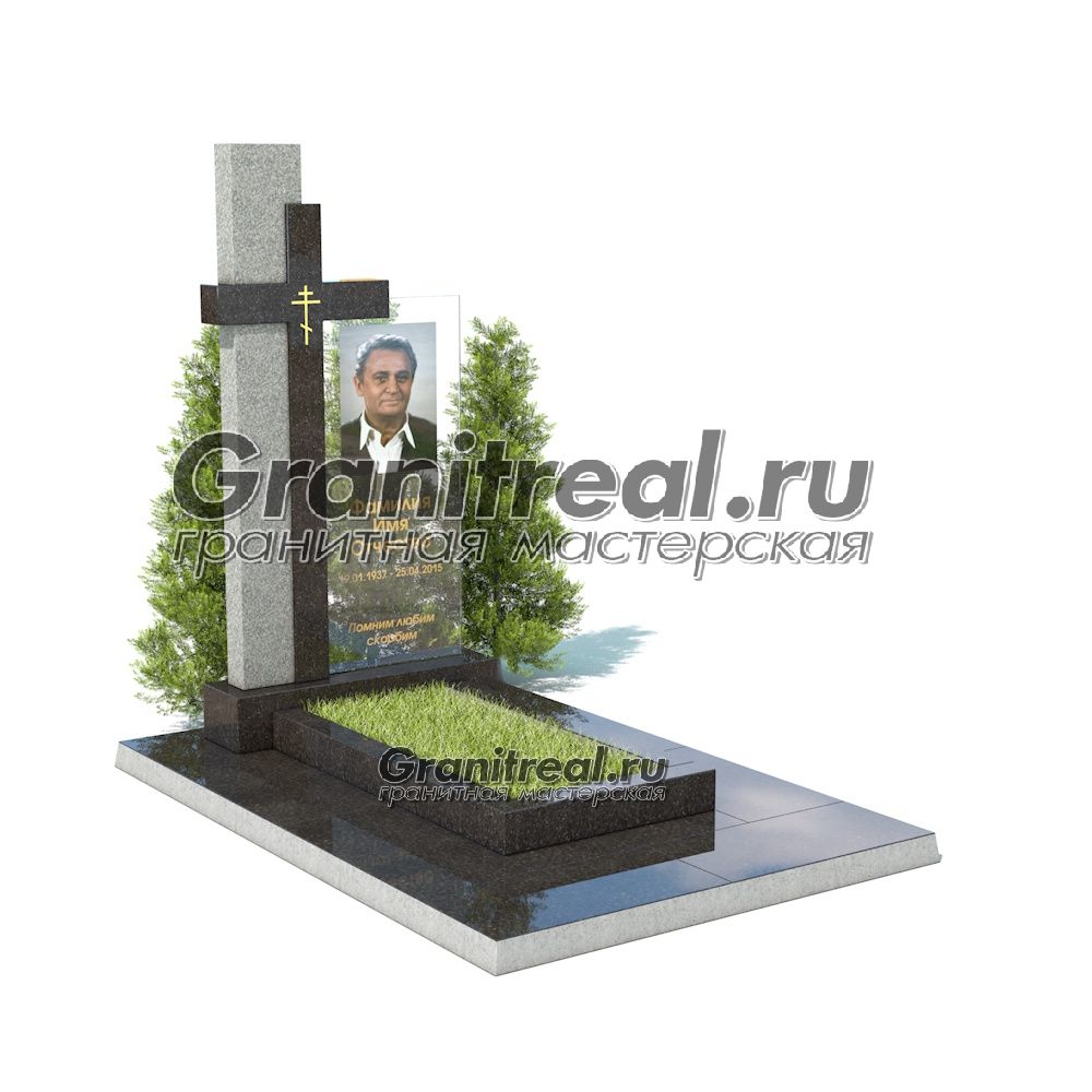 Памятник из стекла Памятник из стекла