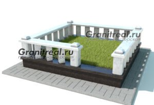 мраморная ограда на могилу