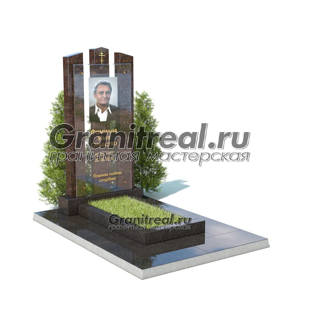 Памятник из стекла Памятник из стекла