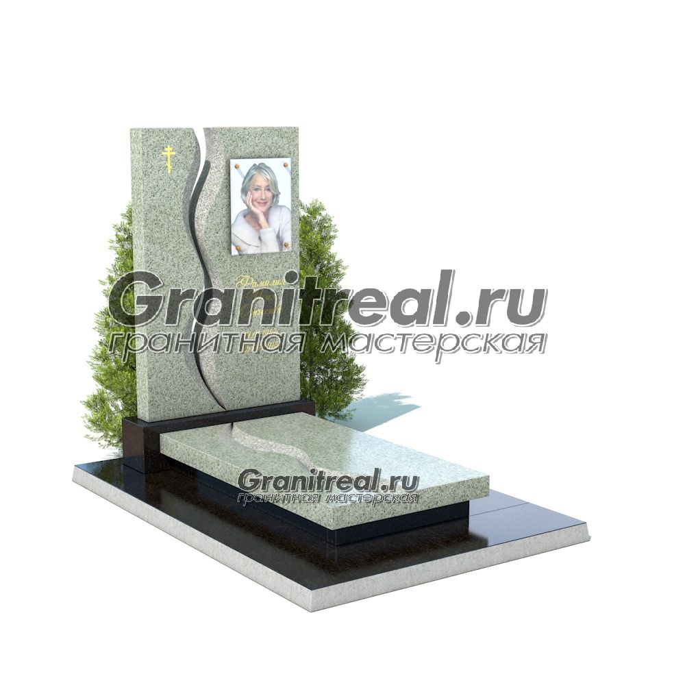 Серый памятник Серый памятник