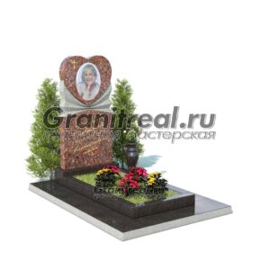 Памятник в виде сердца