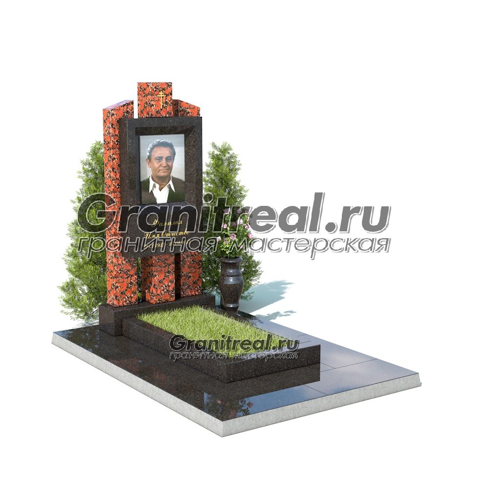 Комбинированный памятник Комбинированный памятник