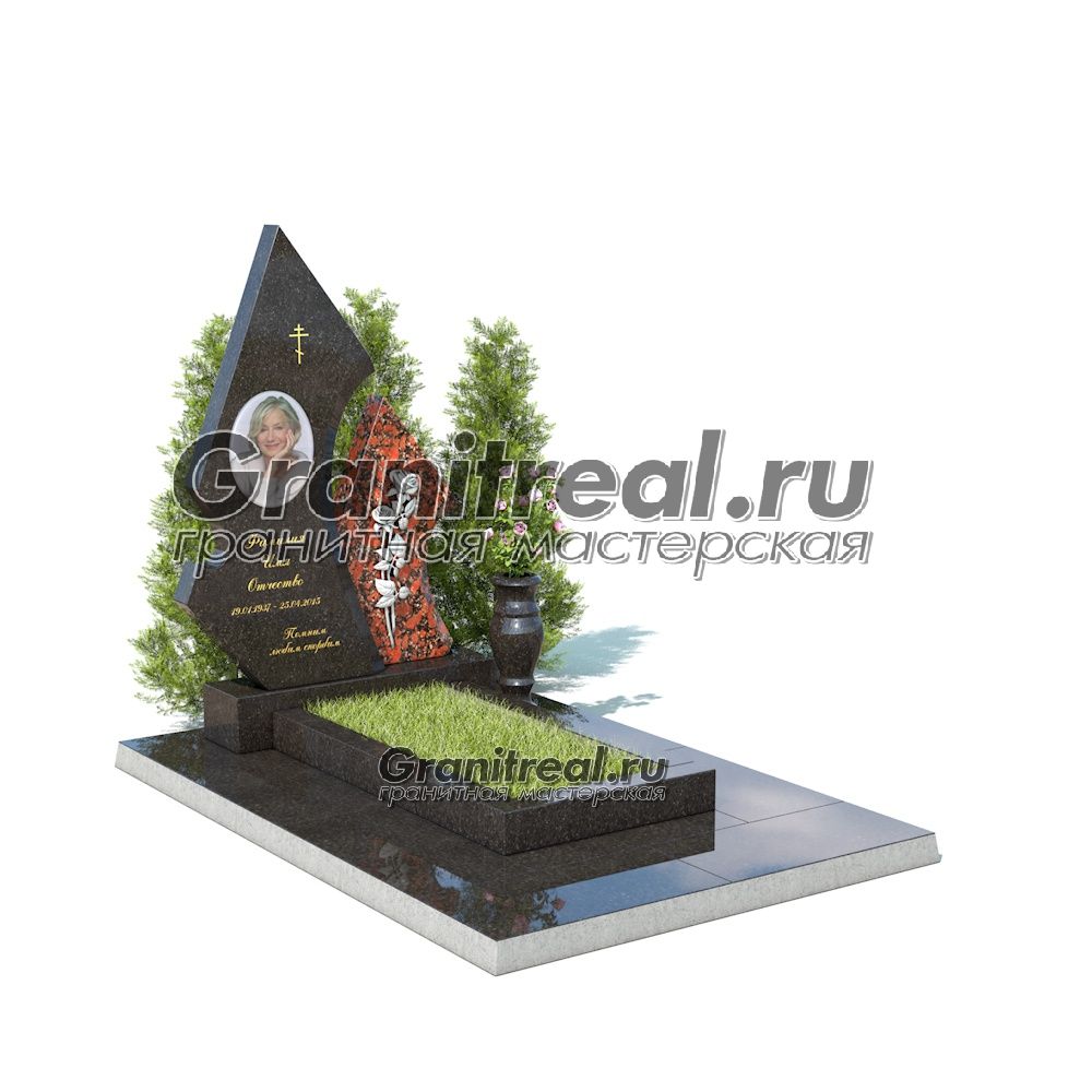 Комбинированный памятник Комбинированный памятник