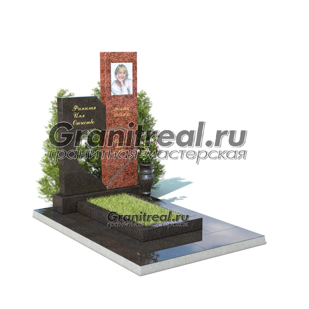 Комбинированный памятник Комбинированный памятник