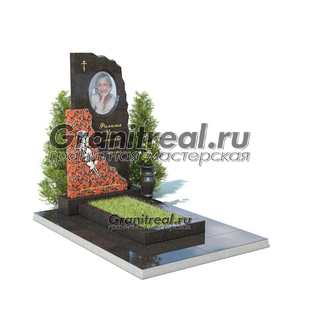 Комбинированный памятник Комбинированный памятник
