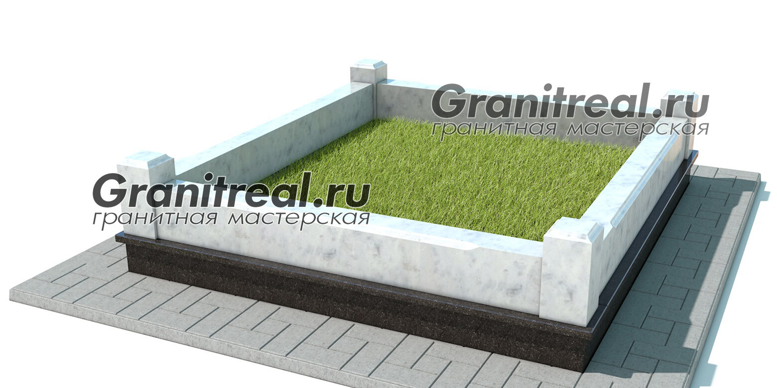 мраморные ограды