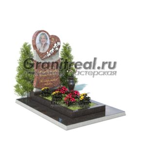 Памятник в виде сердца
